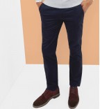 EXMOOR Micro print trousers