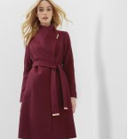 FYLIO Long wrap coat 
