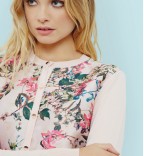KARLIA Blossom Jacquard cardigan