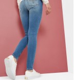 KIMLE Ripped skinny jeans