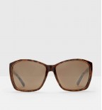 LARKE Oversized printed sunglasses 