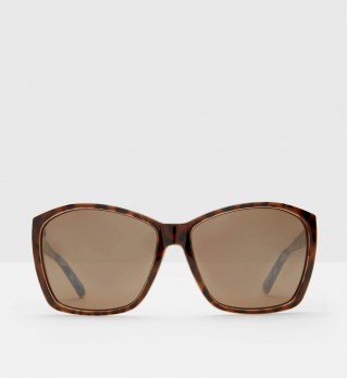 LARKE Oversized printed sunglasses 