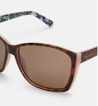 LARKE Oversized printed sunglasses 