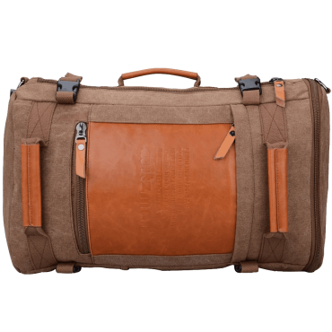 Witzman Men's Retro Canvas Travel Duffel Bag