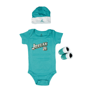 Jordan Baby Clothes 3 piece Set Teal Jordan