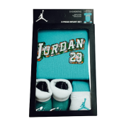Jordan Baby Clothes 3 piece Set Teal Jordan
