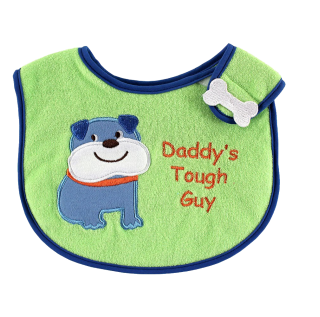 Luvable Friends Animal Applique Baby Bib