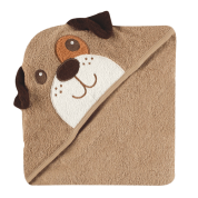 Luvable Friends Animal Face Baby Towel