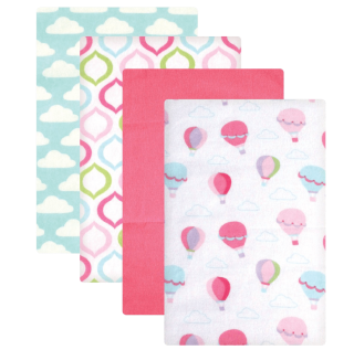 Luvable Friends Flannel Receiving Blankets