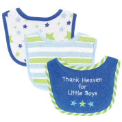 Luvable Friends I Love Mommy and Daddy Baby Bibs