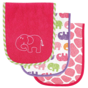 Luvable Friends Safari Themed Burp Cloths