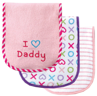 Luvable Friends Safari Themed Burp Cloths