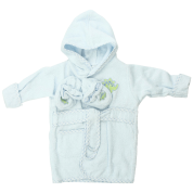 Spasilk Hooded Terry Bathrobe with Booties