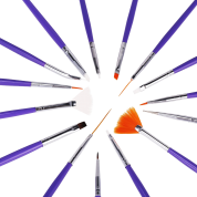 GHB Nail Art Brushes Painting Draw Dotting Pens Kit Set