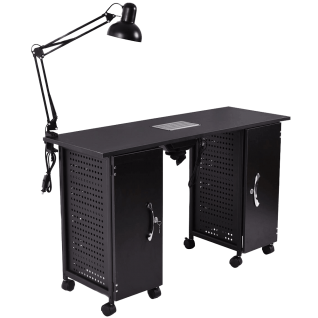 Giantex Manicure Nail Table Station