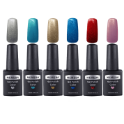 MEMEDA Gel Nail Art Polish Uv LED Light Manicure Set