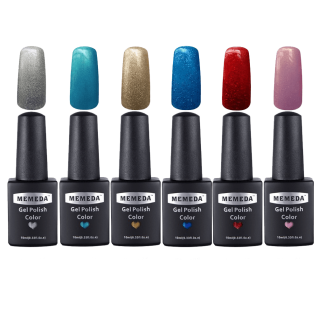 MEMEDA Gel Nail Art Polish Uv LED Light Manicure Set