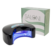Salon Edge Digital LED Nail Lamp2 Watt Black