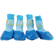 Black Water Proofing Dog Boots Pet Shoes Dogs Snow Booties 
