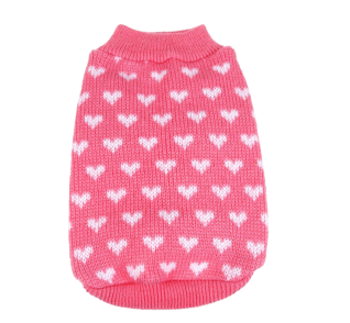 Silvercell-Pets-Puppy-Dogs-Clothes-Jacket-Little-Heart-Knit-Sweater-Coat-Pink-XL_1