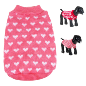 Silvercell-Pets-Puppy-Dogs-Clothes-Jacket-Little-Heart-Knit-Sweater-Coat-Pink-XL_1