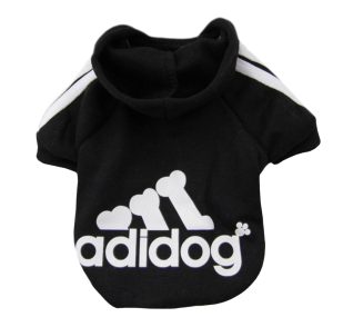 Zehui Pet Dog Cat Sweater Puppy T-Shirt Warm Hoodies Coat Clothes Apparel Black S