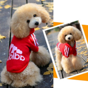 Zehui Pet Dog Cat Sweater Puppy T-Shirt Warm Hoodies Coat Clothes Apparel Black S