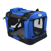 Easipet Fabric Pet Carrier, Medium,Blue 