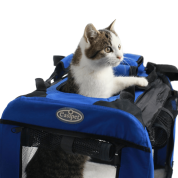 Easipet Fabric Pet Carrier, Medium,Blue 