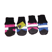 HDP Dog Boots Blue Set of 4 Medium 