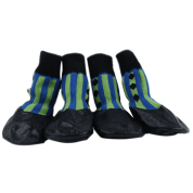 Black Water Proofing Dog Boots Pet Shoes Dogs Snow Booties 