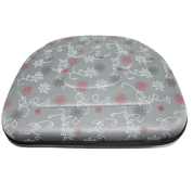 Petown Soft sided Pet Carrier pet Carriers Airline Approved with Foldable and Washable (Gray) 