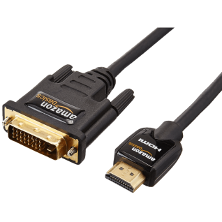 AmazonBasics HDMI to DVI Adapter Cable - 6 Feet 
