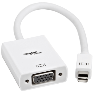 AmazonBasics Mini DisplayPort (Thunderbolt) to VGA Adapter