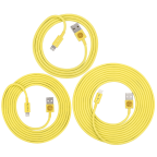3 6 10Ft 8 Pin to USB Extended SUPER HEAVY DUTY Charging and Sync Cable Cords Charger Wire