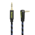 iKross Jack Braided Sleeve jacket Stereo Audio Cable