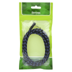 iKross Jack Braided Sleeve jacket Stereo Audio Cable