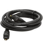 Mediabridge Toslink Cable (6 Feet) - Optical Digital Audio Cable