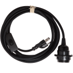 Swag Light - Hanging Pendant Light Cord Kit by Color Cord Company