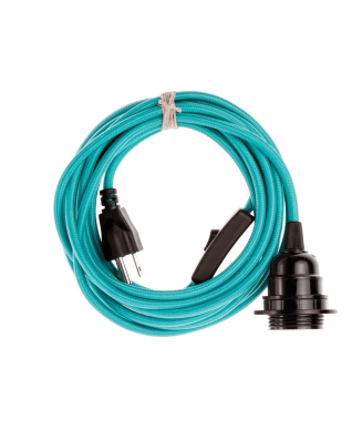 Swag Light - Hanging Pendant Light Cord Kit by Color Cord Company