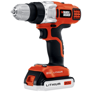 Black & Decker LDX220SBFC 20-Volt MAX Lithium-Ion Drill-Driver with Fast Charger 