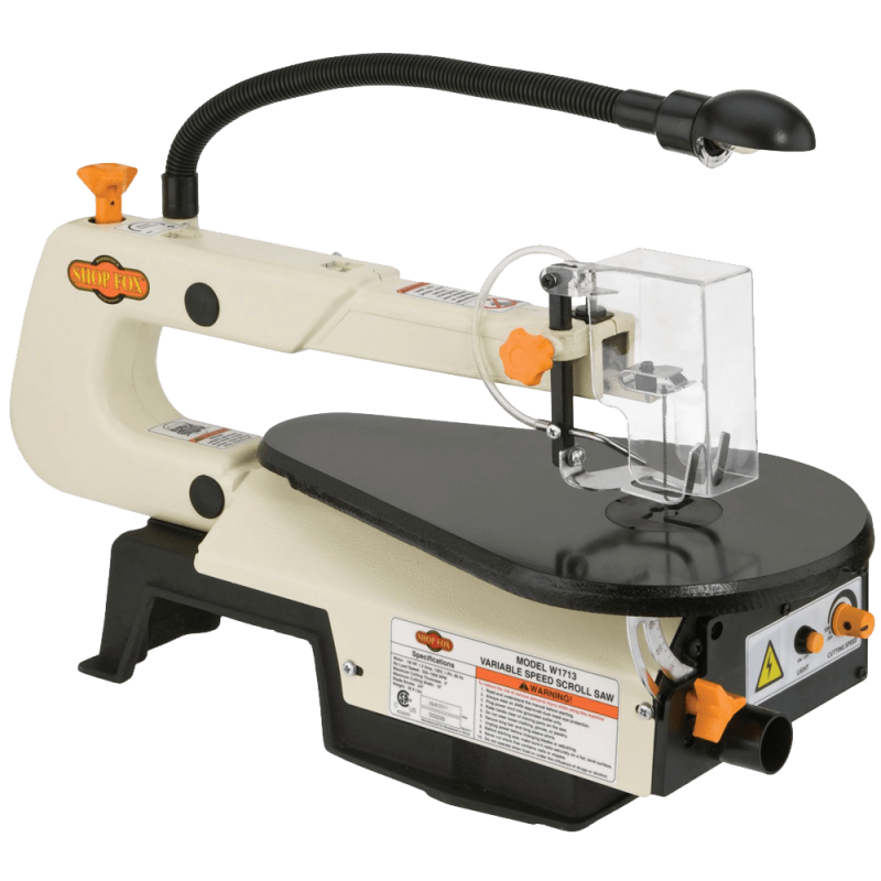 Shop Fox W1713 16-Inch Variable Speed Scroll Saw 