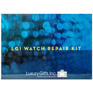 LGI Premium Watch Repair Kit with Reusable Aluminum Box 