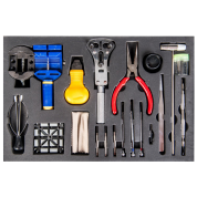 LGI Premium Watch Repair Kit with Reusable Aluminum Box 