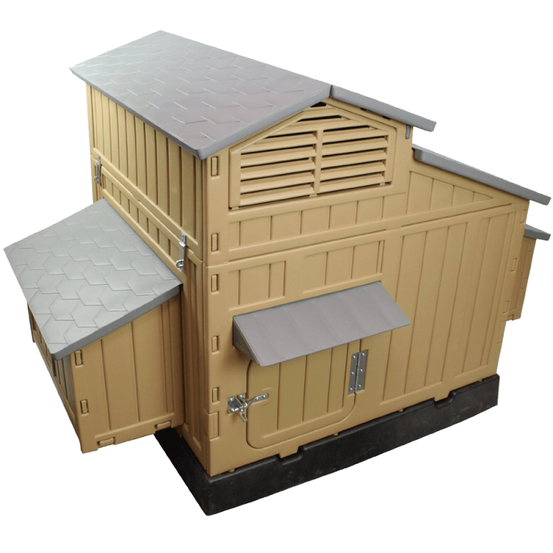 Snap Lock Large Chicken Backyard House