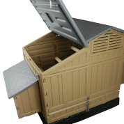 Snap Lock Large Chicken Backyard House