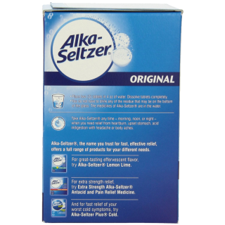 Alka Seltzer Original Effervescent Tablets