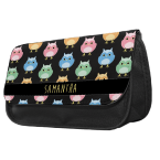 Personalised Golden Retriever Pup Pencil Make Up Case