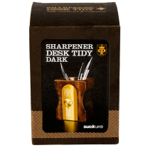 SUCK UK Pencil Sharpener Desk Tidy Natural
