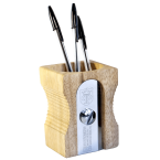 SUCK UK Pencil Sharpener Desk Tidy Natural